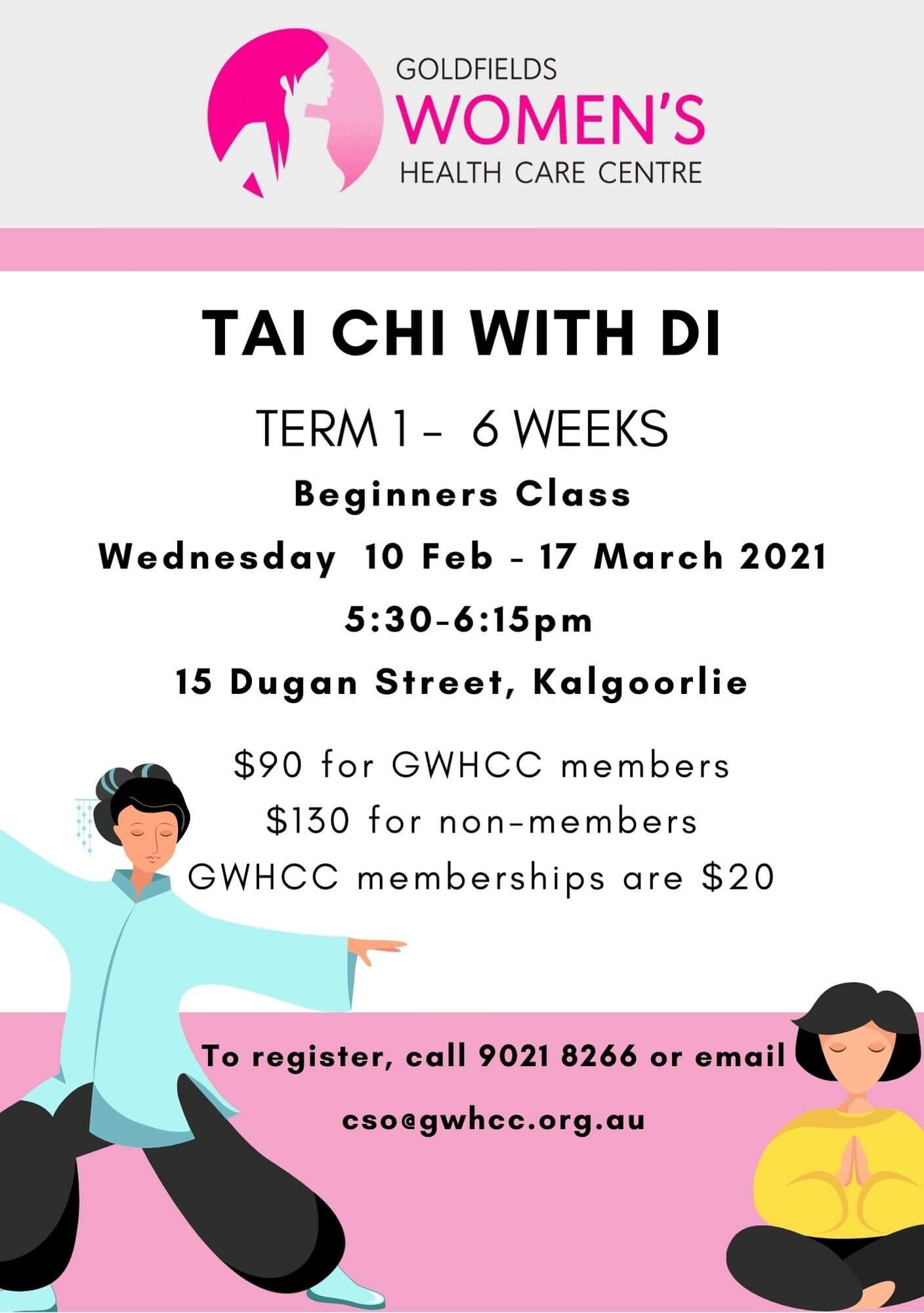 Tai Chi with Di - Term 1 2021