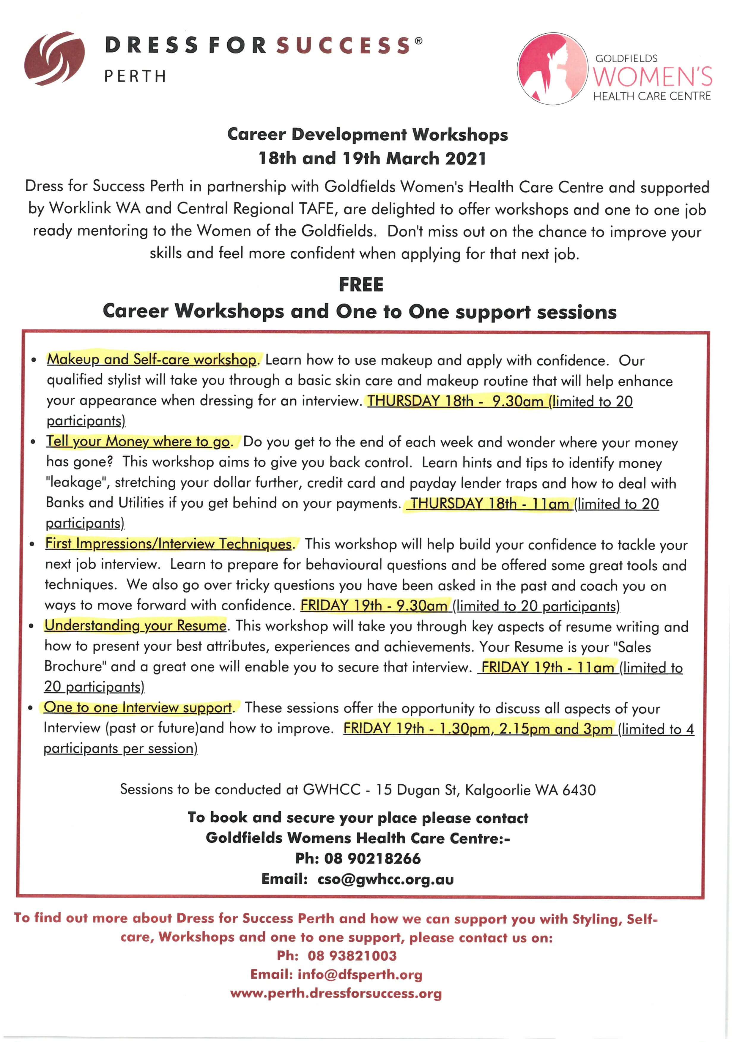 Makeup & Self Care Workshop