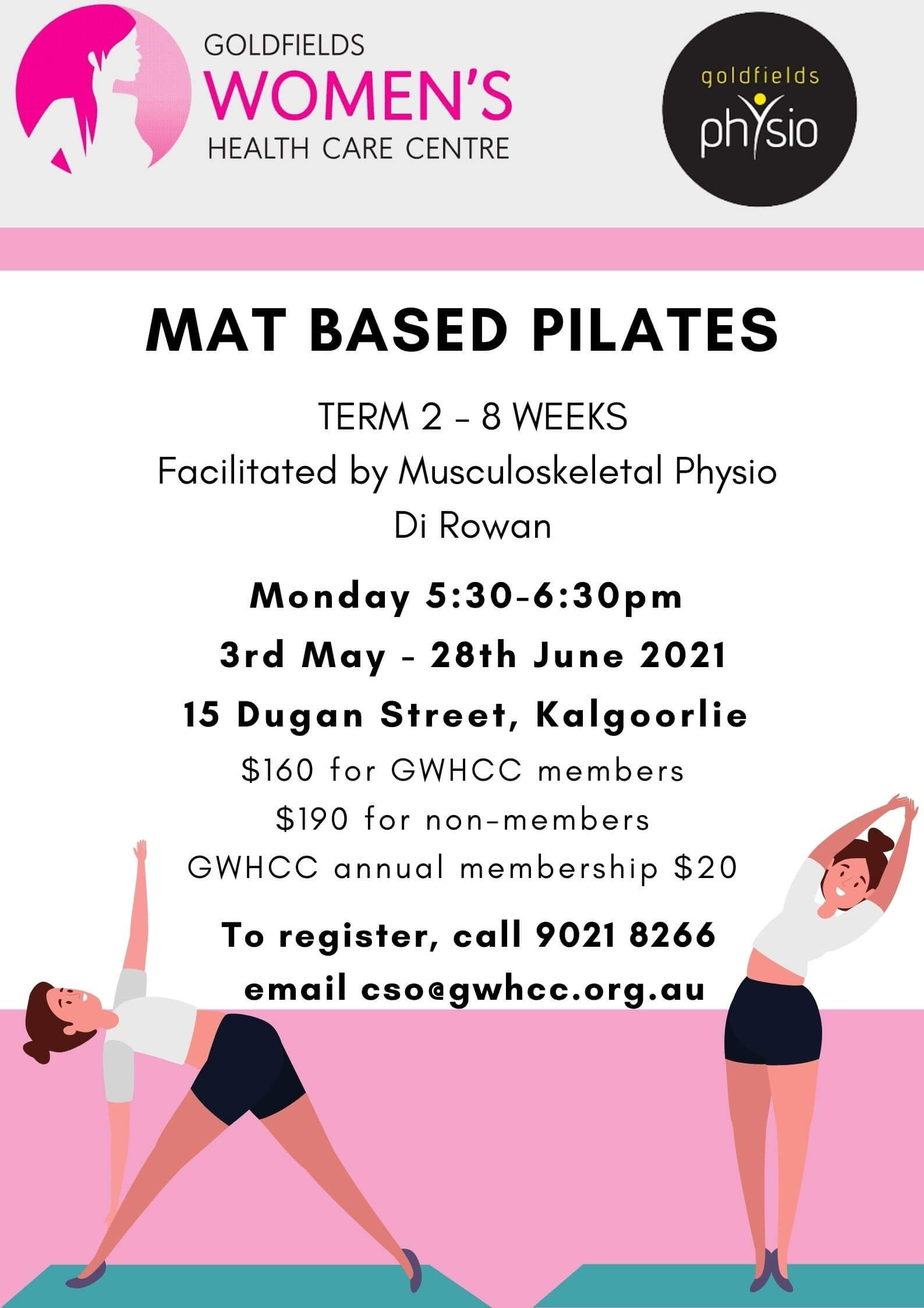 Mat Based Pilates - Term 2