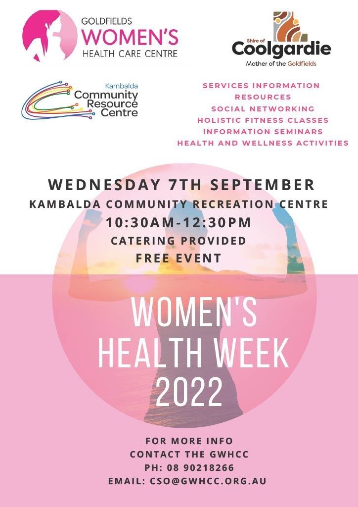 Women's Health Week - Kambalda