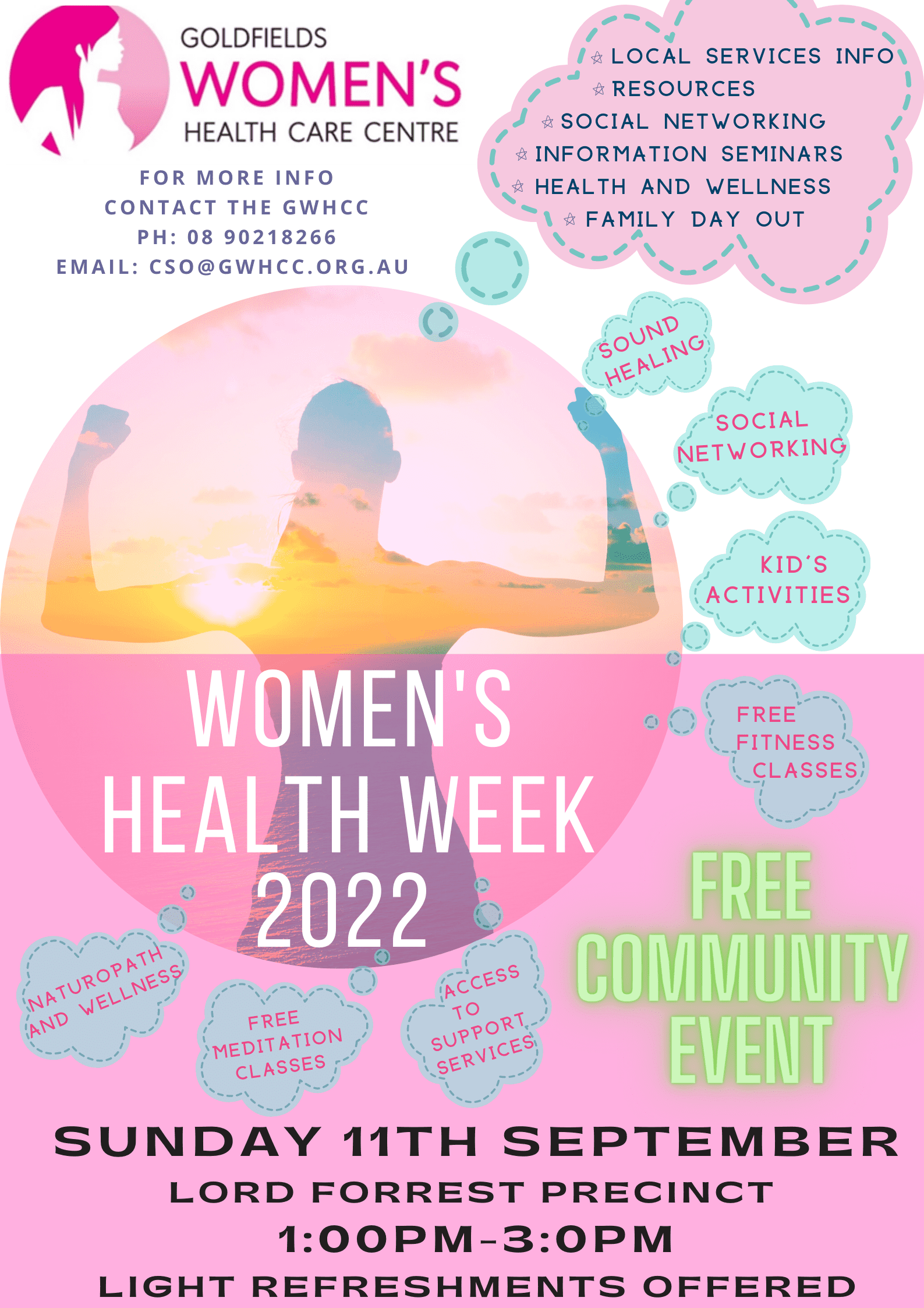 Women's Health Week - Kalgoorlie