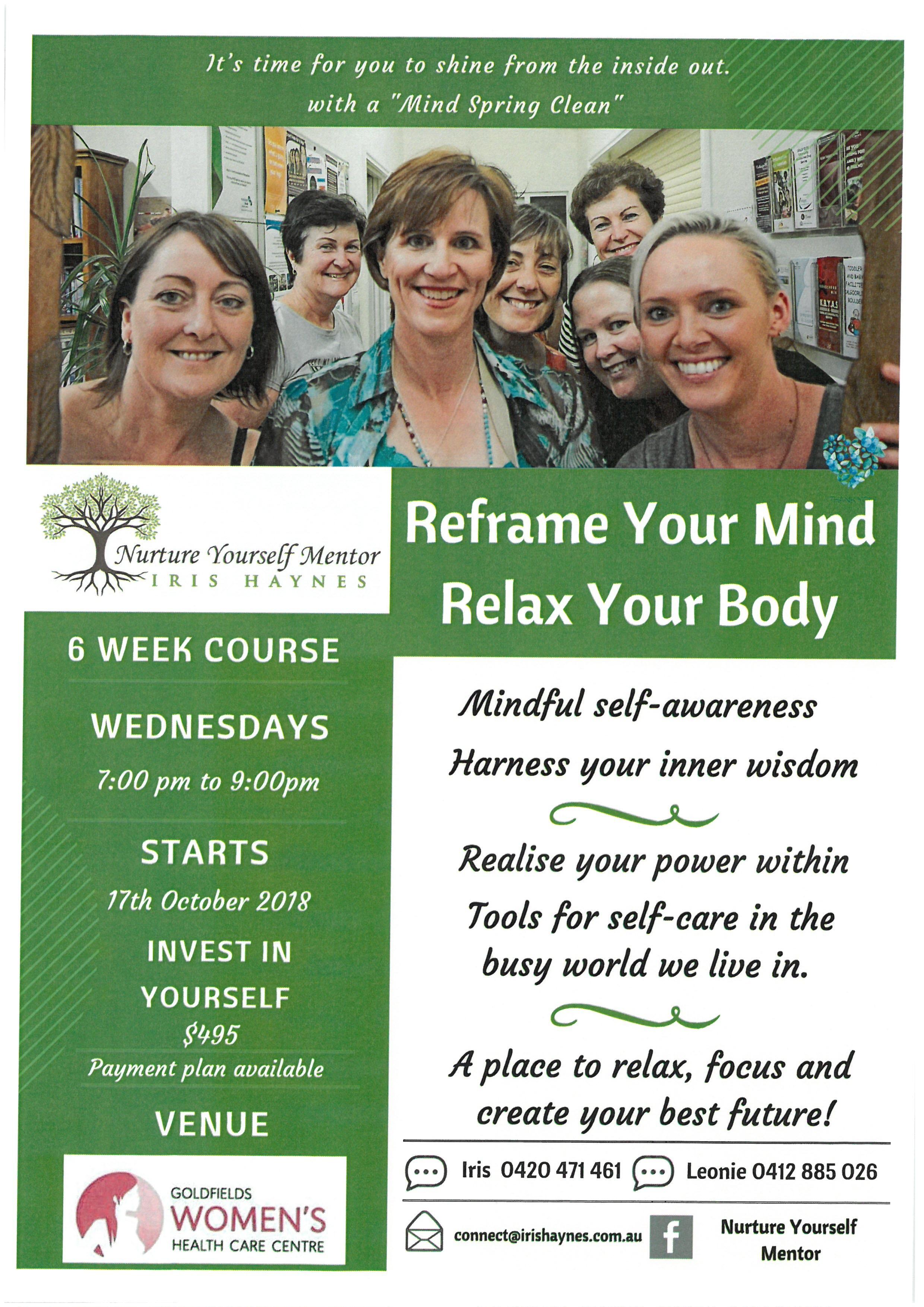 Reframe Your Mind Relax Your Mind