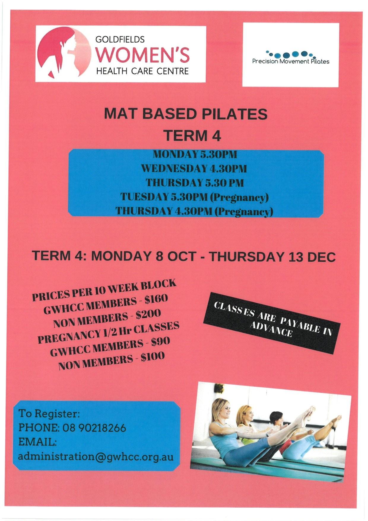 Mat Based Pilates