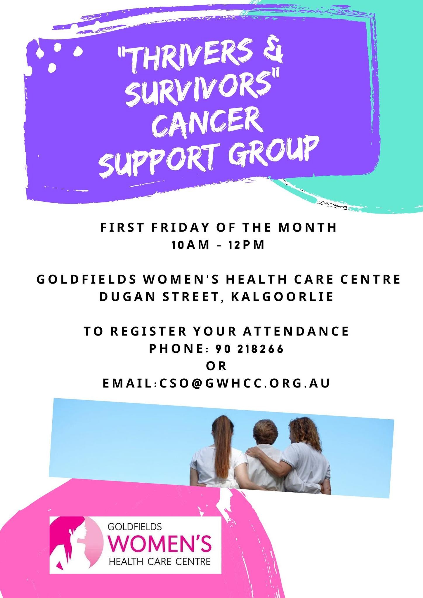 Thriver & Survivors  Cancer Support Group