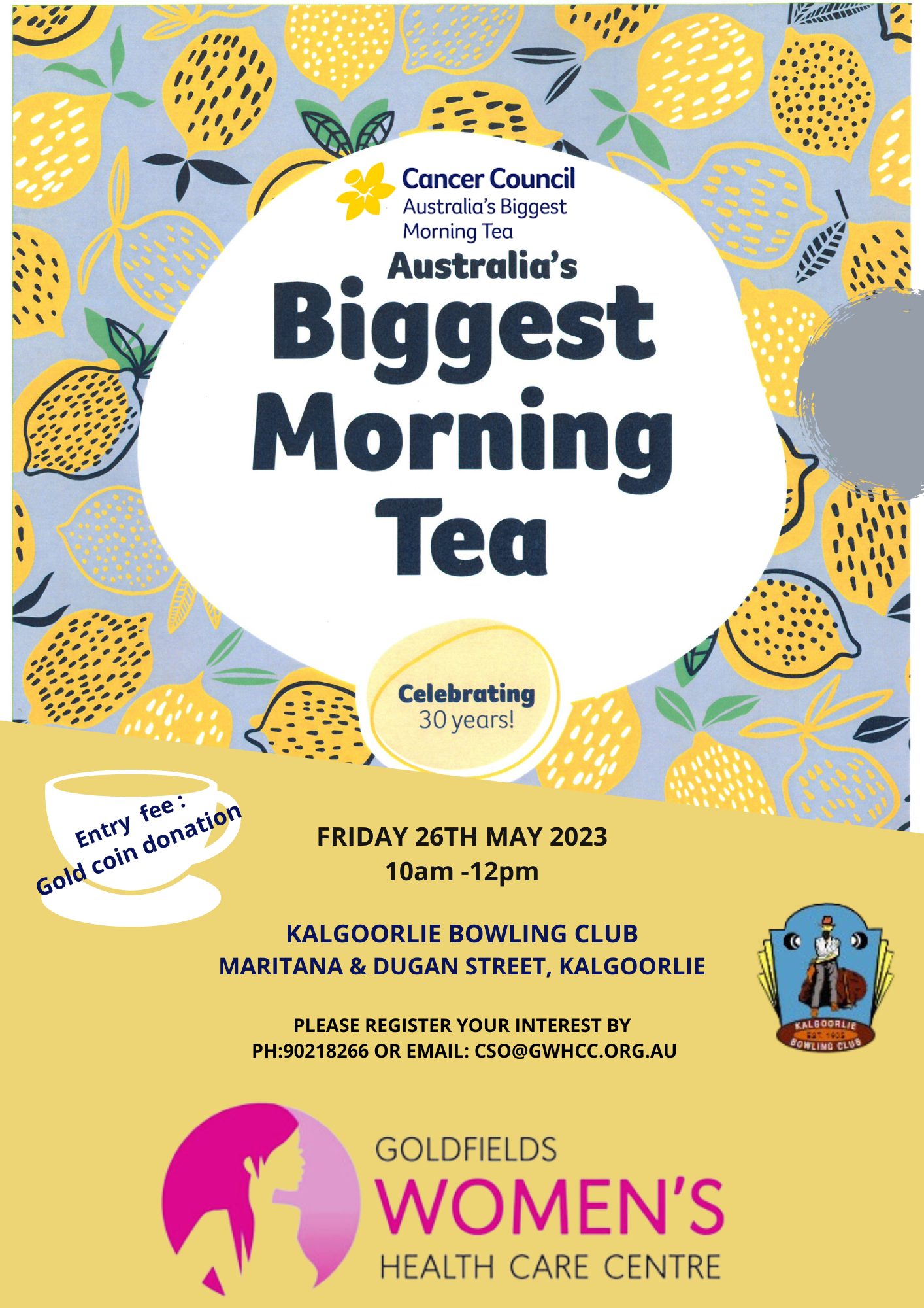 Australia's Biggest Morning Tea 2023