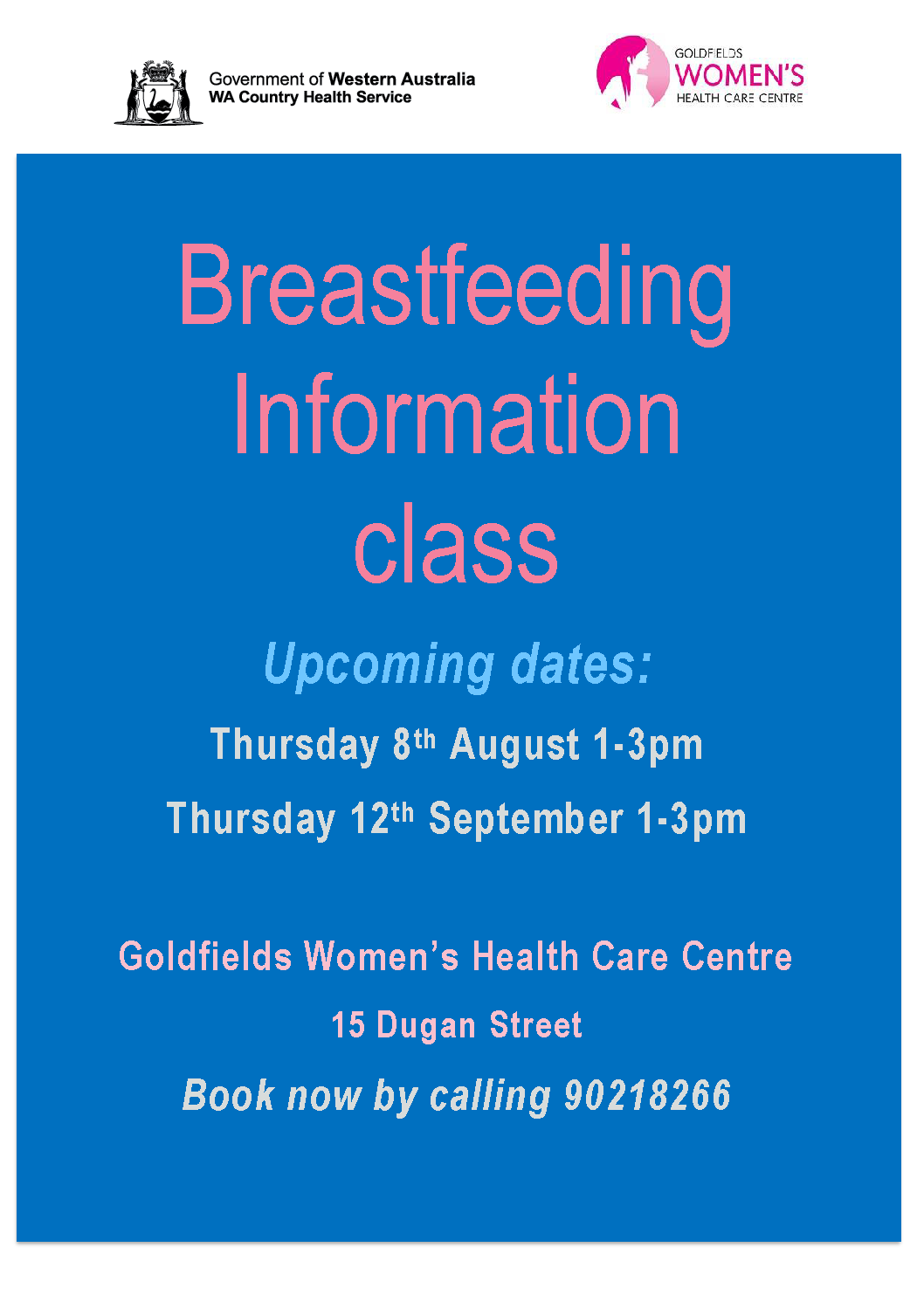 Breastfeeding Information Session
